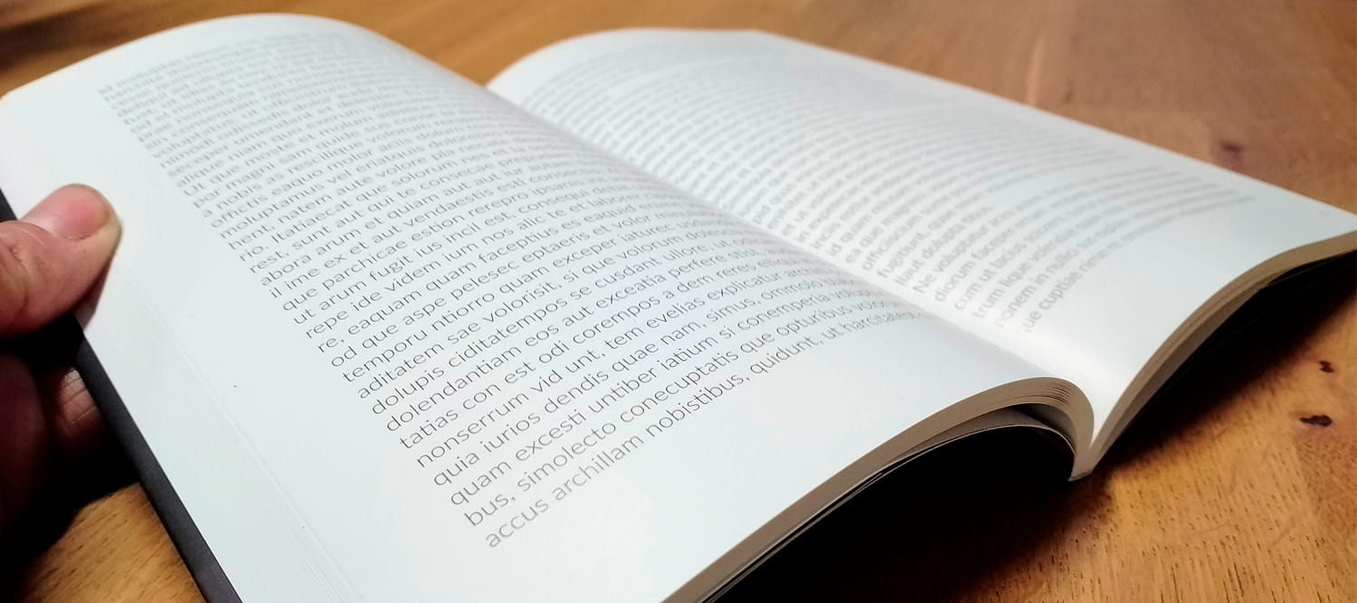 Impresión de un libro online