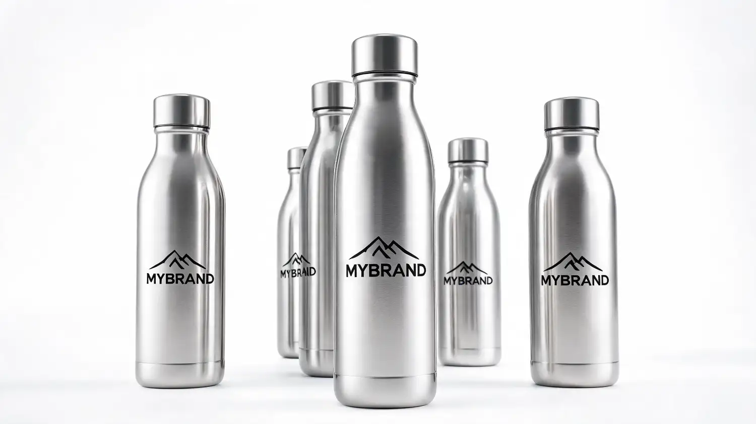 Botellas de acero inoxidable personalizadas